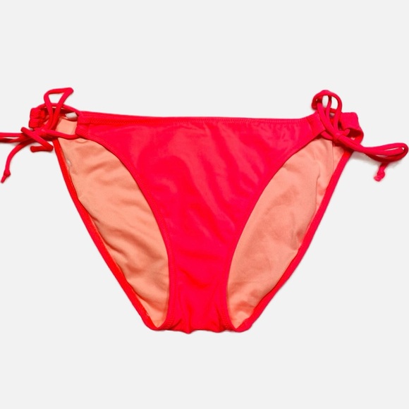 Victoria’s Secret “The Bow” String Side Tie Bikini Bottom Only Swimsuit Size Med - Picture 1 of 10